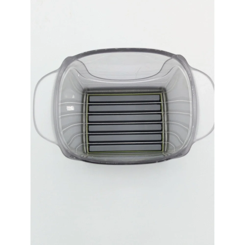 Pampered Chef Cup Slicer 100860 Gray Kitchen Gadget Prep Tool Fruit Vegetable